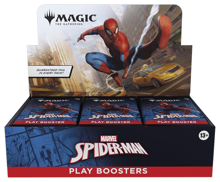 2025 Marvel's Spider-Man - Play Booster Display - Marvel's Spider-Man (SPM)