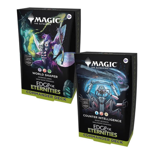 2025 Edge of Eternities Commander Decks [Set of 2] - Magic: The Gathering English